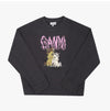 GANNI Damen Sweatshirt mit Pony-Logo 157225025 [P]