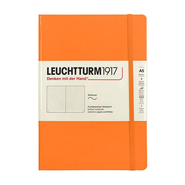 LEUCHURM Softcover Medium A5 Rising Sun, Dot Notebook 157225079