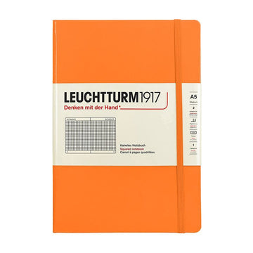 LEUCHURM Hardcover-Medium A5 Rising Sun, kariertes Notizbuch 157225083