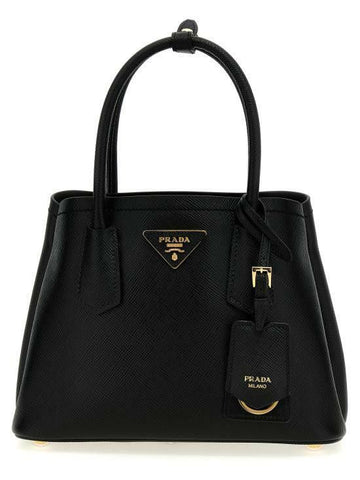 PRADA スモール ダブル サピアノ レザー バッグ 1BG443 XOG 2A4A F0002 142600145