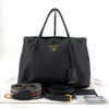 Prada Vitello Daino Tote Bag and Shoulder Bag with Strap 157226534 [P]