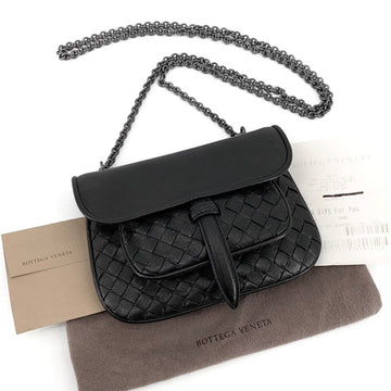Bottega Veneta Mini Intrecciato Chain Crossbody Bag 157226610