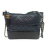 CHANEL カーフスキン ガブリエル ホーボー ミディアム ネイビー A93824 157227217 [P]
