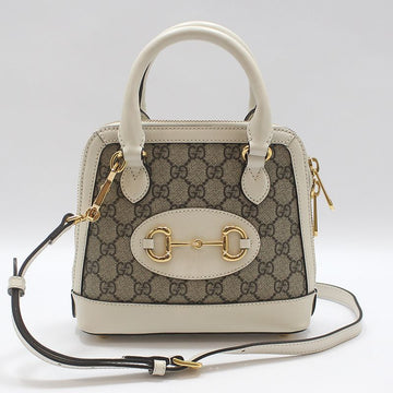 GUCCI 640716 Horsebit 1955 Mini Top Handle Crossbody Bag 157227246