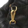 PRADA Schwarze Leder Schultertasche mit goldfarbenem Logo BN1773 157227284 [P]