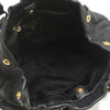 PRADA Schwarze Leder Schultertasche mit goldfarbenem Logo BN1773 157227284 [P]