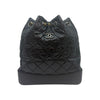 CHANEL Gabriele Rucksack aus Kalbsleder Medium Schwarz A94502 157227314 [P]