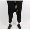 RICK OWENS ドローストリング クロップパンツ 64234207 [P]