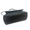 CHANEL Caviar Coco Handle Medium Flap Bag Black A92991 157227421 [P]