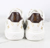 LOUIS VUITTON Monogram Timeout Sneaker Gold Initial 37.5 157227745 [P]