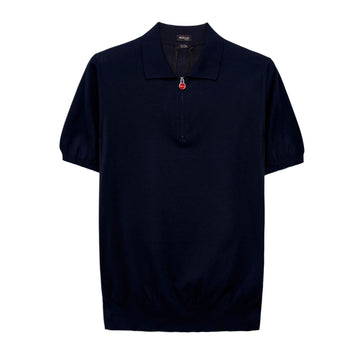 KITON Kurzarm-Pullover aus Baumwolle in einer soliden Farbe 157227806