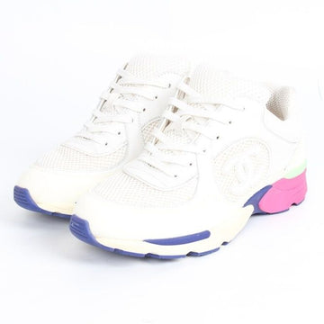 CHANEL CC-Logo Sneakers Weiß 36.5 (235) 157228525
