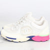 CHANEL CC-Logo Sneakers Weiß 36.5 (235) 157228525 [P]