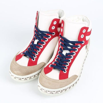CHANEL Chain High-Top Sneakers 36 157228687