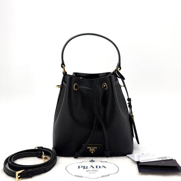 PRADA Saffiano Leder Bucket Bag 1BE032 157228705