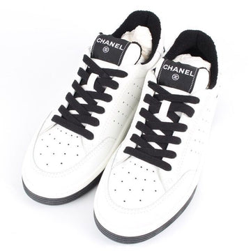 CHANEL Tennis Sneakers Weiß 41(260) 157228876