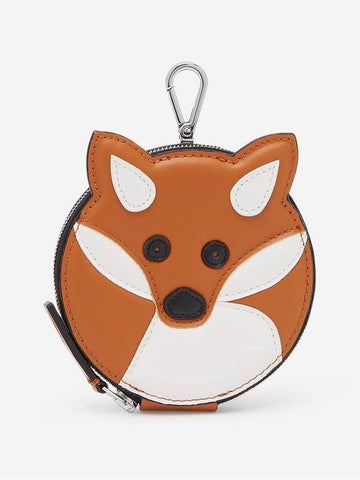 Maison Kitsune Fox Head Coin Purse with Hook 151061574
