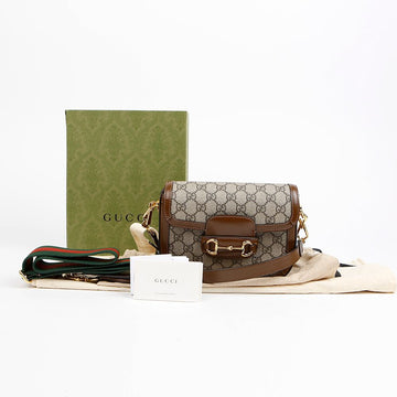 Gucci Horsebit 1955 Mini Bag Brown 156905024