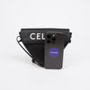 CELINE Logo-Druck Dreieck Leder Umhängetasche Schwarz 156974811 [P]