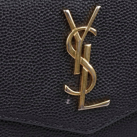 Saint Laurent Uptown Accordion Cardholder Black 156690819