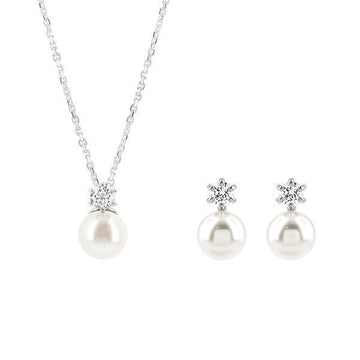 SWAROVSKI ネックレス マトリックス パール セット 126739147