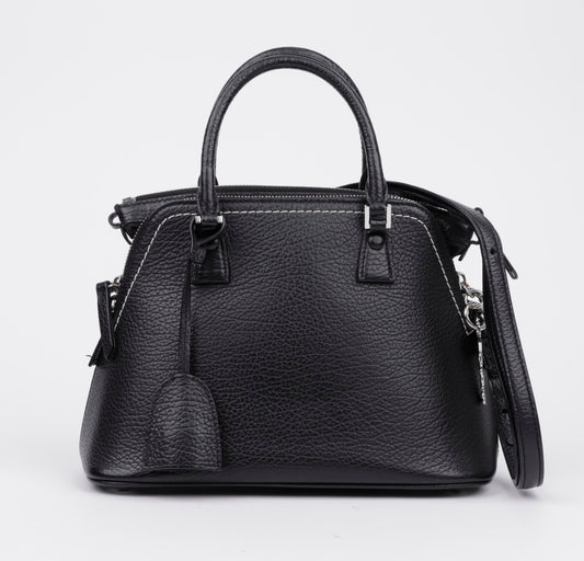 Maison Margiela 5AC Classic Mini Leather Shoulder Bag Black 156725162
