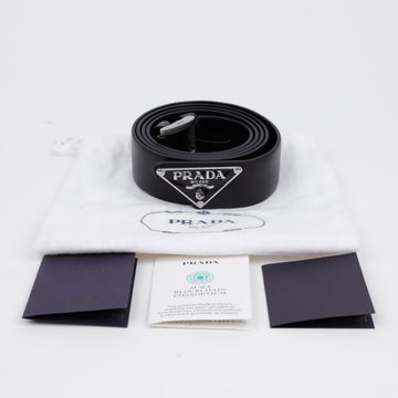Prada Triangle Logo Belt 156730851