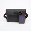 GUCCI GG Supreme Gürtelbeutel Schwarz 157161409 [P]