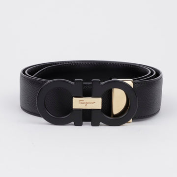 Salvatore Ferragamo Double Gancini Reversible Belt 157147134
