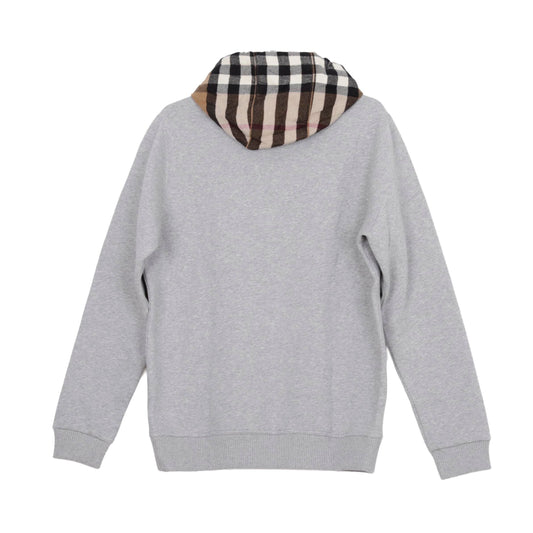 Burberry Checked Hooded T-Shirt Size S 8045005 157155317