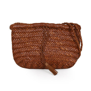DRAGON DIFFUSION Mini Basket Crossbody aus Buffalo-Kalbleder 155380314