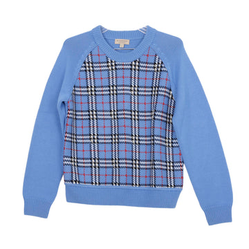 BURBERRY M Größe Karo Strickshirt 157193100