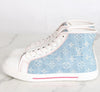 LOUIS VUITTON Hohe Sneaker aus Denim mit Monogramm 36.5(235) 157229468 [P]
