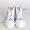 LOUIS VUITTON Hohe Sneaker aus Denim mit Monogramm 36.5(235) 157229468 [P]