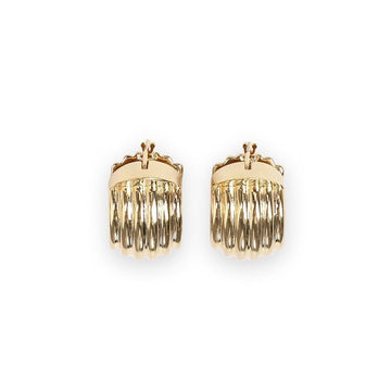 Salvatore Ferragamo Ferragamo Women’s Gancini Hoop Stud Earrings (Gold) 760750 773411 96094468