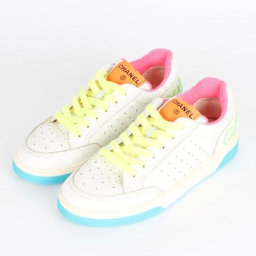 CHANEL Back Logo Sneakers Multi-Color 37(240) 157230396