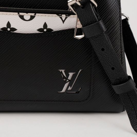 LOUIS VUITTON 女性マレル BB エピ レザー トートバッグ ブラック 156923606 [P]