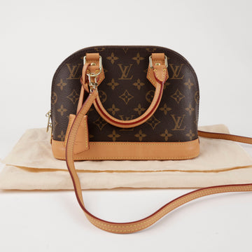 Louis Vuitton Monogram Canvas Tote Bag Alma BB 157005595