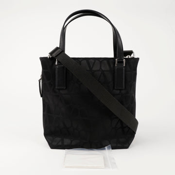 Valentino Men's Tote Bag Black 157196345