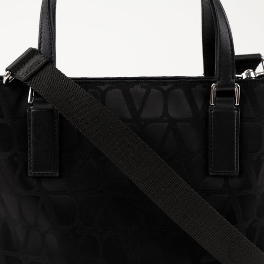 Valentino Men's Tote Bag Black 157196345