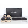 CHANEL Ramskin Espadrille Mule Slip-On 36(230) 157231047 [P]