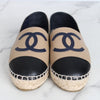 CHANEL Ramskin Espadrille Mule Slip-On 36(230) 157231047 [P]