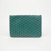Goyard Sena MM Clutch Green 156979413 [P]