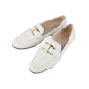TODS Goldene T Timeless Loafer 37 1/2 Größe 37347 157232010 [P]