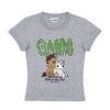 Ganni Women's Short Sleeve T-Shirt 155632434 [P]