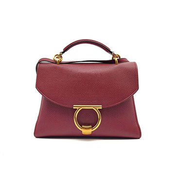 SALVATORE FERRAGAMO Gancini Mago Top-Handle Medium L580422 157232036