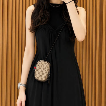 GUCCI レディース パウチオンレザー ベルト 834270 157235217
