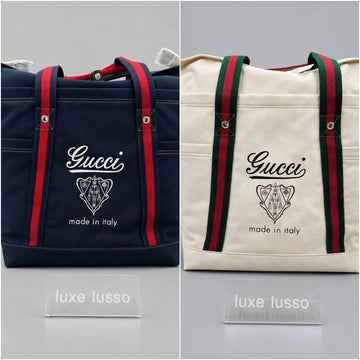 GUCCI ミディアム プリンテッド キャンバス バッグ ウェブ 816863 157235226