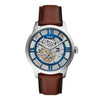 FOSSIL ME3267 (Townsman) Skeleton Herren Lederuhr 144732838 [P]