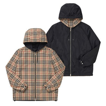 BURBERRY Reversibles Vintage-Check-Hoodie für Herren A7028 8027097 150230604